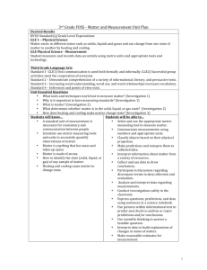 Matter and Measurement Binder