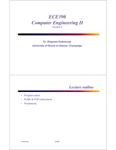 ECE390 Computer Engineering II - University of Illinois at Urbana