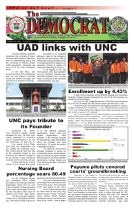 UAD links with UNC - University of Nueva Caceres