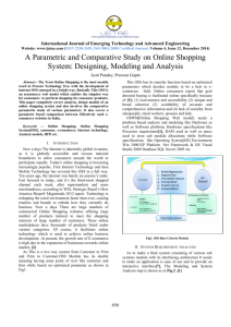 A Parametric and Comparative Study on Online Shopping