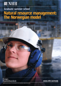 Natural resource management: The Norwegian model