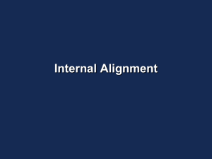 Internal Alignment
