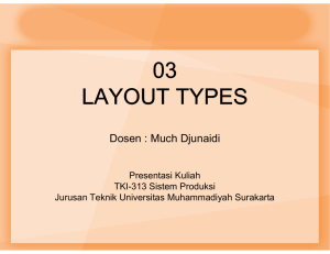 03 layout types - Teknik Industri UMS