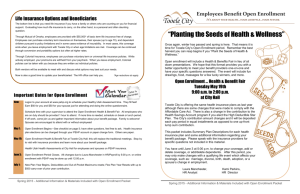 2015 Open Enrollment Packet