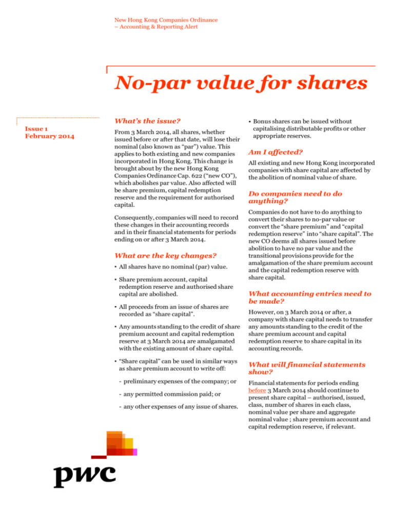 no-par-value-for-shares