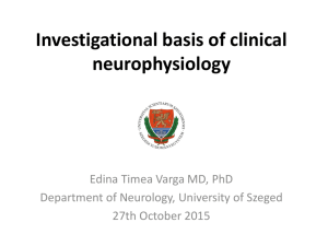 Investigational basis of clinical neurophysiology