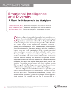 Emotional Intelligence and Diversity Institute