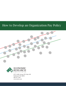 How to Develop an Organization Pay Policy