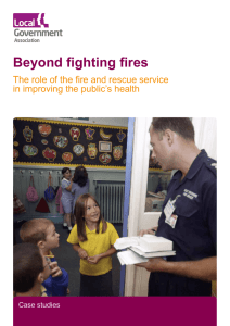 Beyond fighting fires : the role of the fire and rescue service in