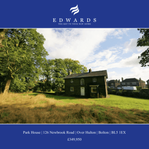 Park House | 126 Newbrook Road | Over Hulton | Bolton | BL5 1EX
