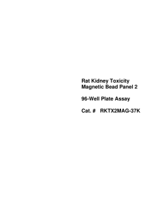 Rat Kidney Toxicity Magnetic Bead Panel 2 96