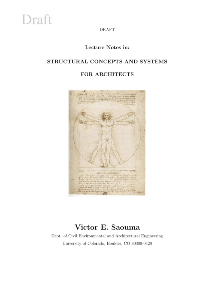 Structural Concepts And Systems For Architects
