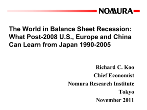 The World in Balance Sheet Recession: What Post
