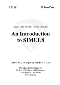 Introduction to SIMUL8 - Management