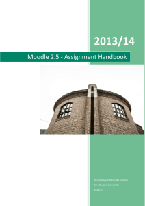 Moodle 2.5 - Assignment Handbook