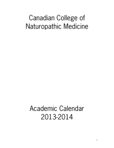 Academic Calendar 2013-2014