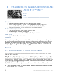 4—What Happens When Compounds Are Added to Water?