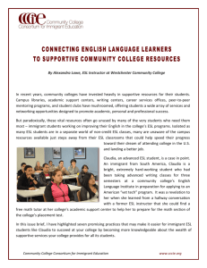 Connecting English Language Learners to Sup