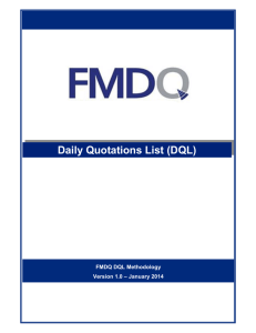 Daily Quotations List (DQL)