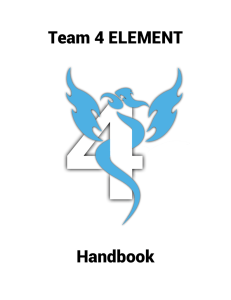 Team 4 ELEMENT Handbook
