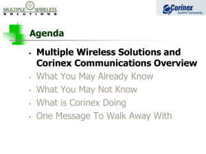Terry Crowley, Multiple Wireless Solutions & Mark Johnson, Corinex