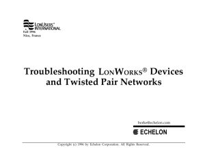 Troubleshooting LonWorks Devices