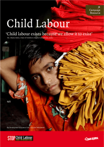 Child labour exists because we allow it to exist
