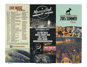 live music - Ohio State Moose Association