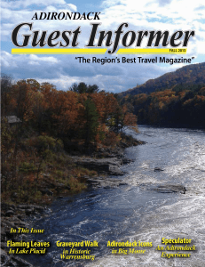 Fall 2013 - Adirondack Guest Informer