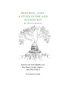 republic, lost: a study guide and action kit