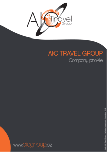 AIC TRAVEL GROUP www.aicgroup.biz
