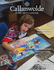 Home is Where the Art Lives! - Callanwolde Fine Arts Center