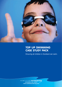 Top Up Swimming CaSe STUdy paCk