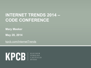 INTERNET TRENDS 2014 – CODE CONFERENCE