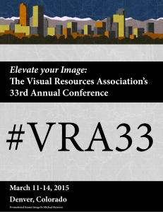 Elevate your Image: The Visual Resources Association's 33rd