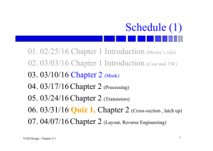 S h d l (1) Schedule (1)