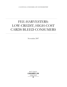 fee-harvesters: low-credit, high