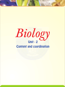 biology science unit-2 - The New Indian Model School, Dubai