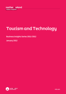 Tourism and Technology. January 2012