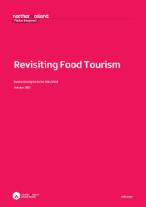 Revisiting Food Tourism - Northern Ireland Tourist Board