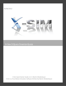 X-Sim Force Sender Power Users Guide
