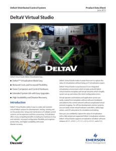 DeltaV Virtual Studio - Emerson Process Management