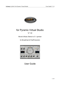 for Pyramix Virtual Studio