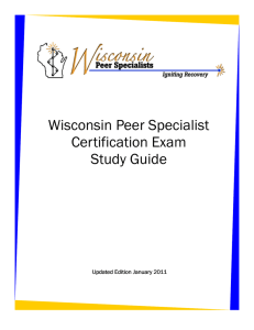WI PS Certification Exam Study Guide