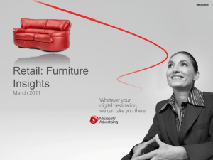 Retail: Furniture Insights