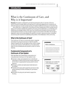 What is the Continuum of Care, and Why is it Important?