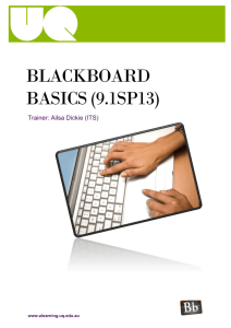 Workshop guide: Learn.UQ basics