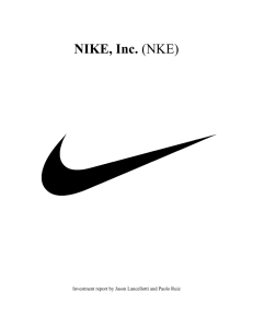 NIKE, Inc. (NKE) - University of Colorado Boulder