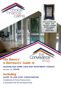 The Buyers' & Borrowers' Guide to including