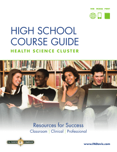 high school course guide